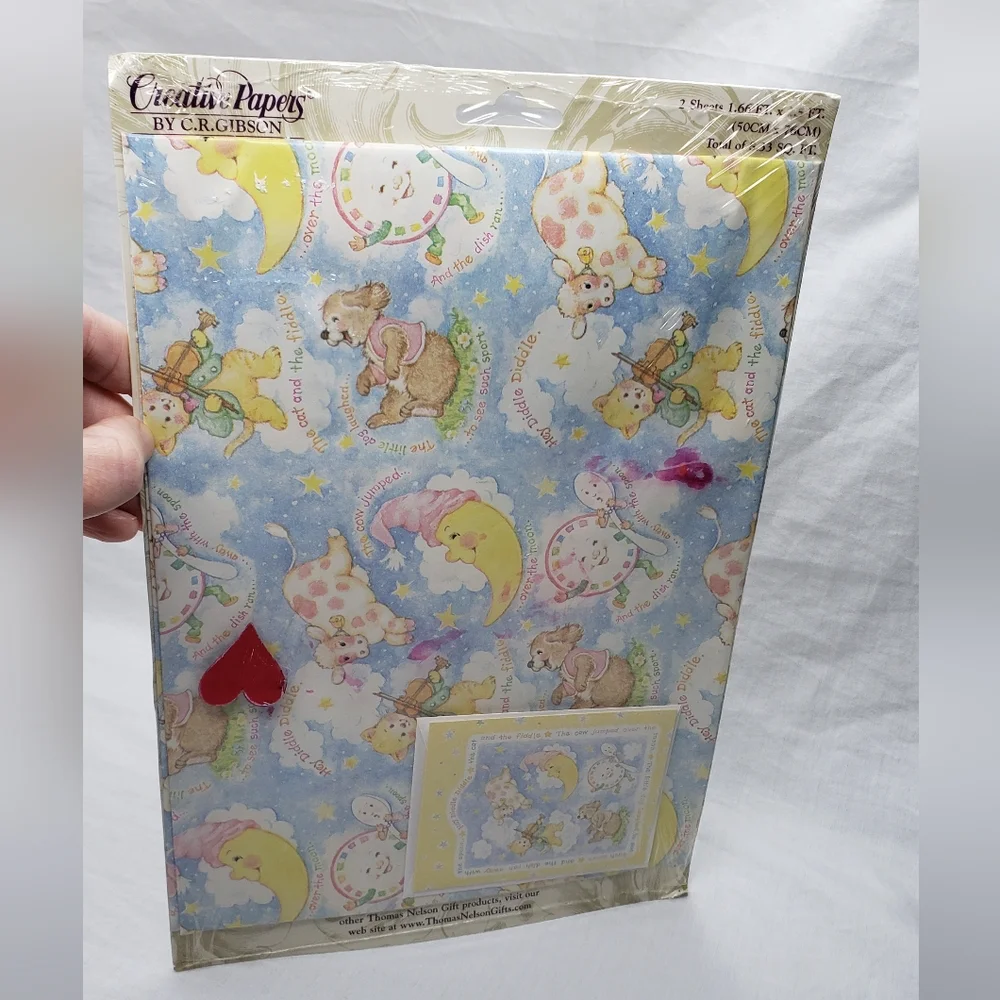 Vintage Pastel Children's Gift Wrap Bundle